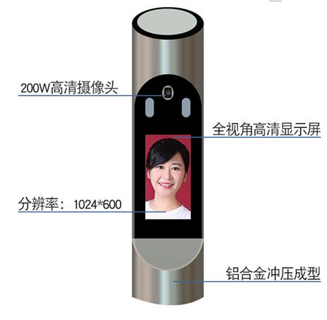 蘇州新藍(lán)科技人臉識(shí)別通道閘機(jī)使用現(xiàn)場